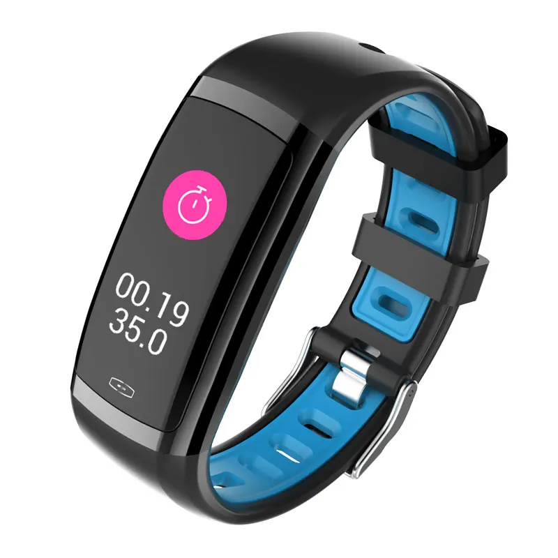 

696 CD09 smartbracelect colorscreen wristband women fitness Heart Rate Monitor