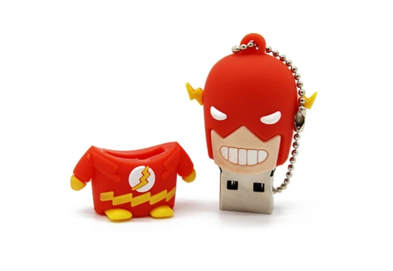 Cartoon characters usb flash disk 16GB 32G 64GB full capacity pen drive The Avengers memory stick mini plastic U disk super Hero