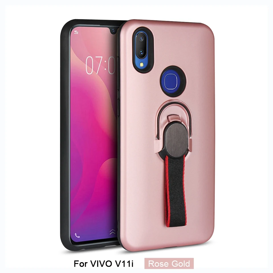 Ring Holder Case For Vivo V11i V11 Pro Cover Silicone Magnetic Luxury Phone Case For Vivo V11 Pro V11i Coque For Vivo V 11 Pro   (3)