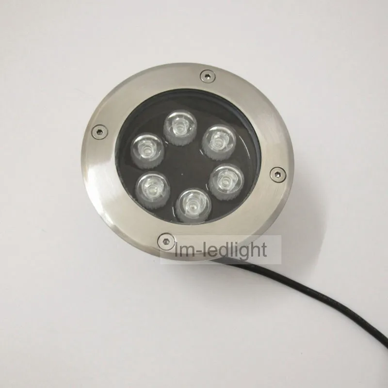 6 Вт подземный свет dia150mm AC85-265V IP67 водонепроницаемый lamparas де пирог RGB белый светодиод ступенька освещения 8 шт