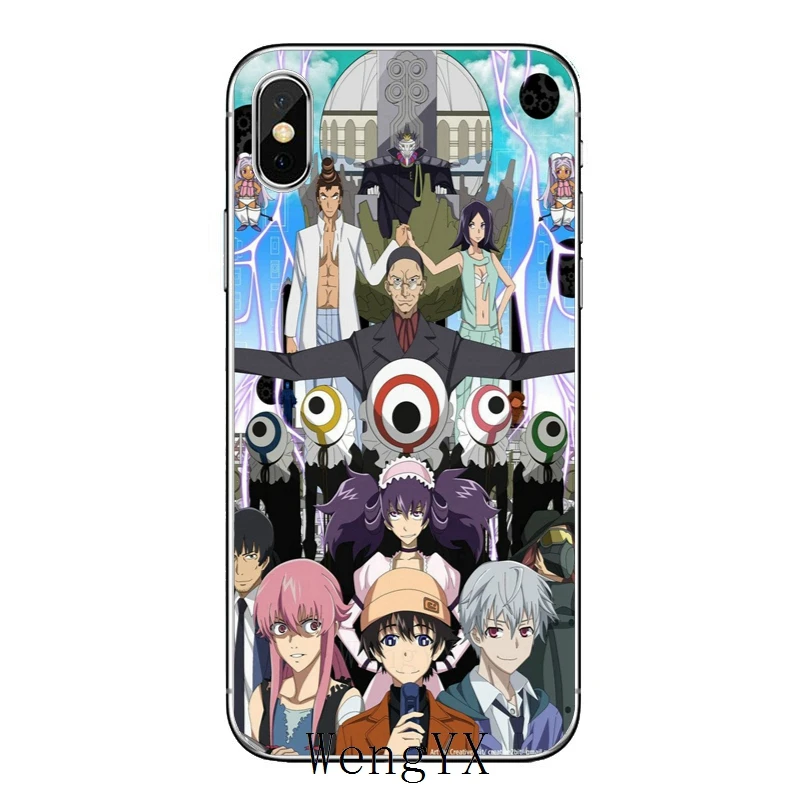 Мягкий чехол из ТПУ для телефона аниме Mirai Nikki Future Diary Apple iPhone X XR XS Max 8 7 6s 6 plus SE 5s 5c 5