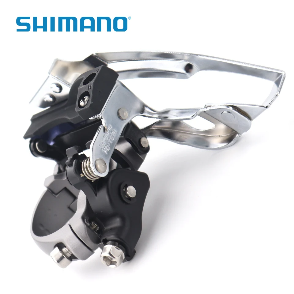 Shimano Deore Fd-t670-6 3x10s Top-swing 