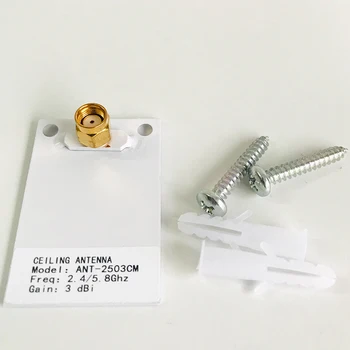 

h3c dual band wifi ceiling antenna 5.6 GHZ/2.4 GHZ Wireless LAN 3dBi for 802.11 AC/A/B/G/N 10pcs