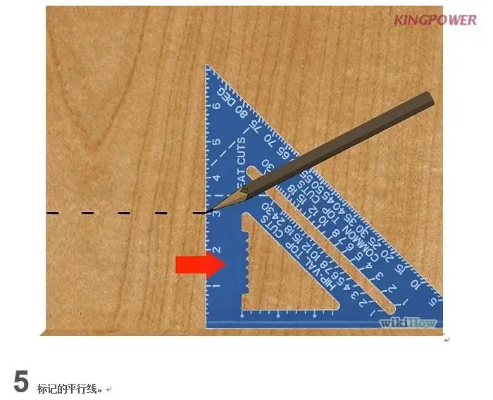 7 дюймов/12 дюймов алюминиевый сплав деревообрабатывающий квадрат, направляющий измерительный инструмент, деревообрабатывающая линейка