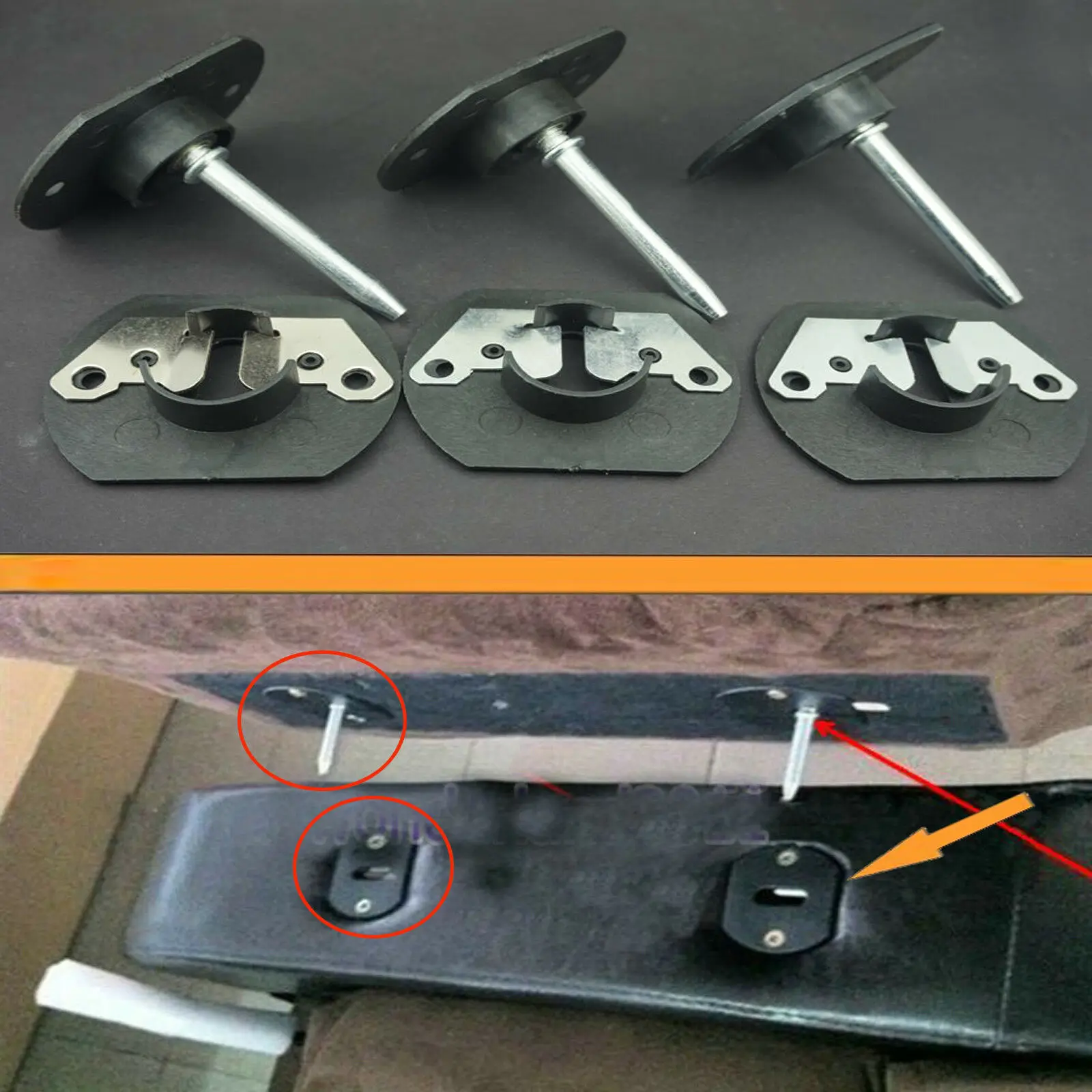 3 Sets Sofa Sectional furniture Connector Pin Style Free ShippingTool