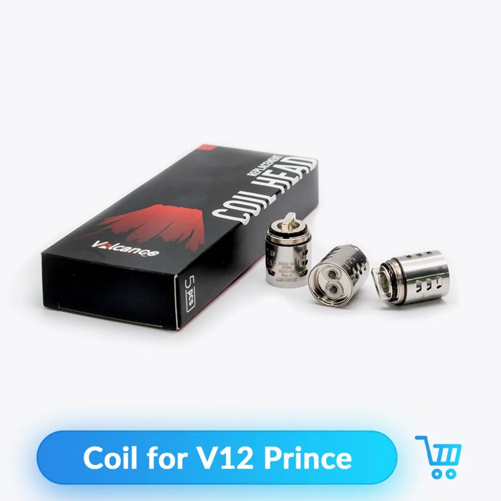 30 шт. сменная катушка Volcanee V12 Prince M4 Q4 X6 T10|Испарители для электронных сигарет| |