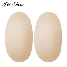 1 пара телесного цвета овальной формы толстые Самоклеющиеся Многоразовые Мягкие повышающие Лифты контур бедра губки колодки сексуальные женские аксессуары