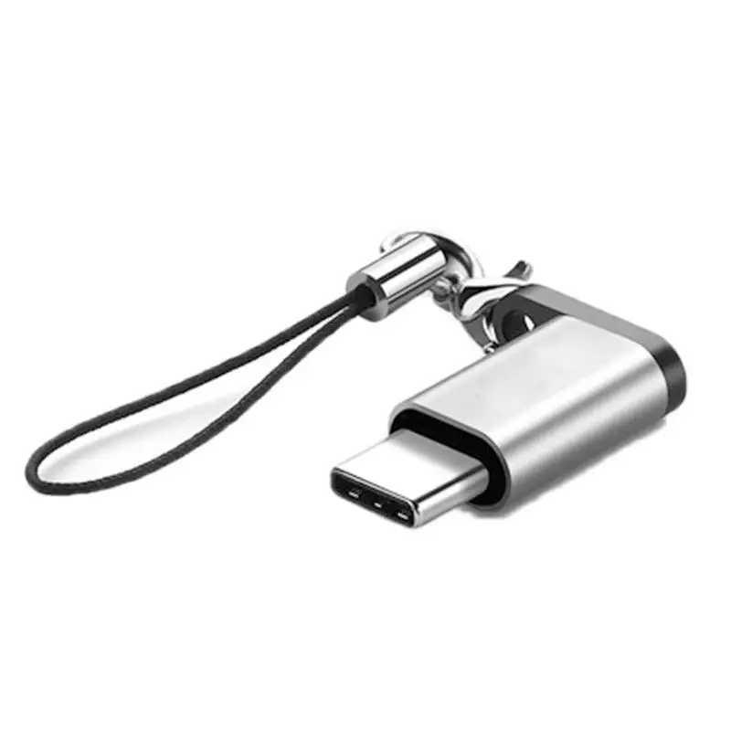 Адаптер для мобильного телефона Micro USB на USB C адаптер Microusb разъем для huawei Xiaomi samsung Galaxy A7 адаптер usb type C - Цвет: silver