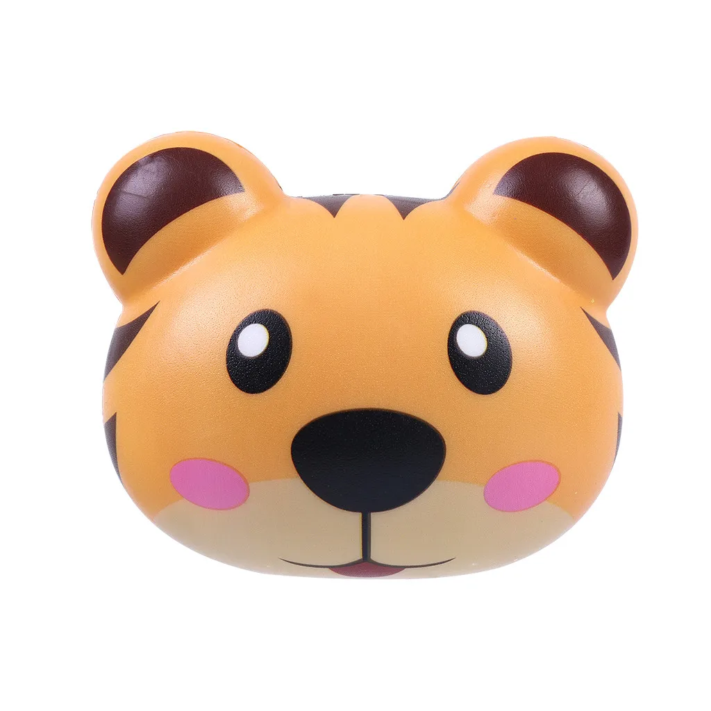 4 pc Squishy Cartoon Animal Cute Spun Slow Rising Scented Stress Relief Bear Toy Kids Squish Anti stress Toy Stress Reliever6.27