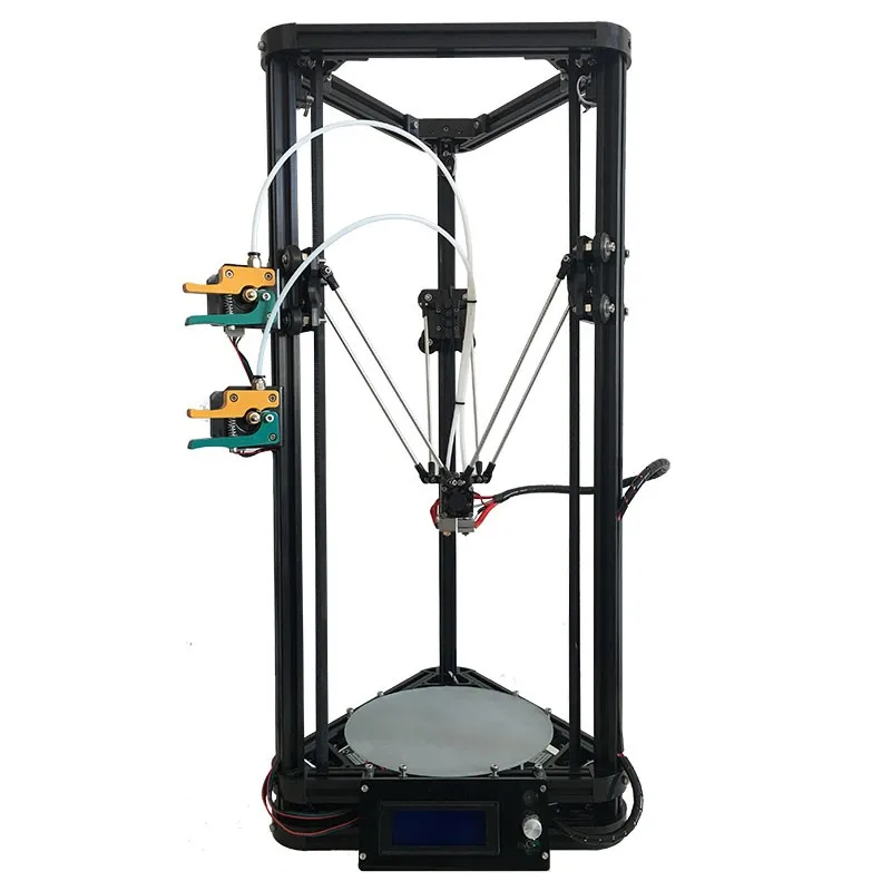 Высокая точность HE3D reprap K200 Дельта DIY 3D принтер комплект автоматическое выравнивание металлический междугородной экструдер