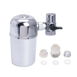 Домашний кран фильтр для воды Домашнего Использования Кухня Удобный водопроводной кран очиститель воды серебро для очистки воды