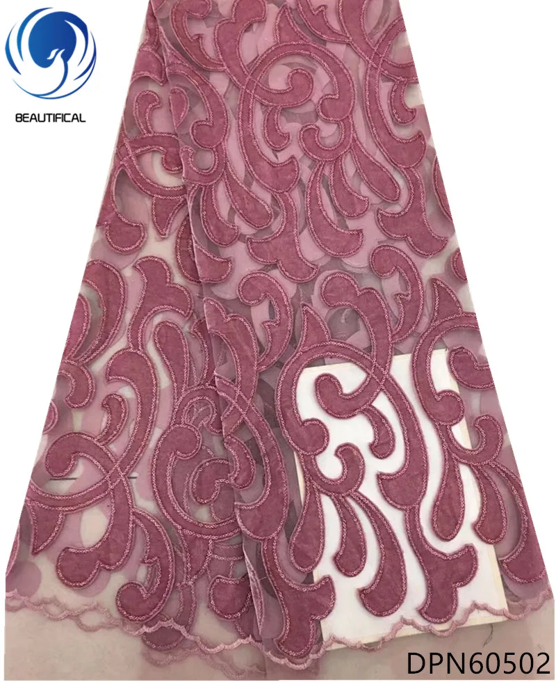 BEAUTIFICAL lace fabric wedding china african net lace fabric tulle