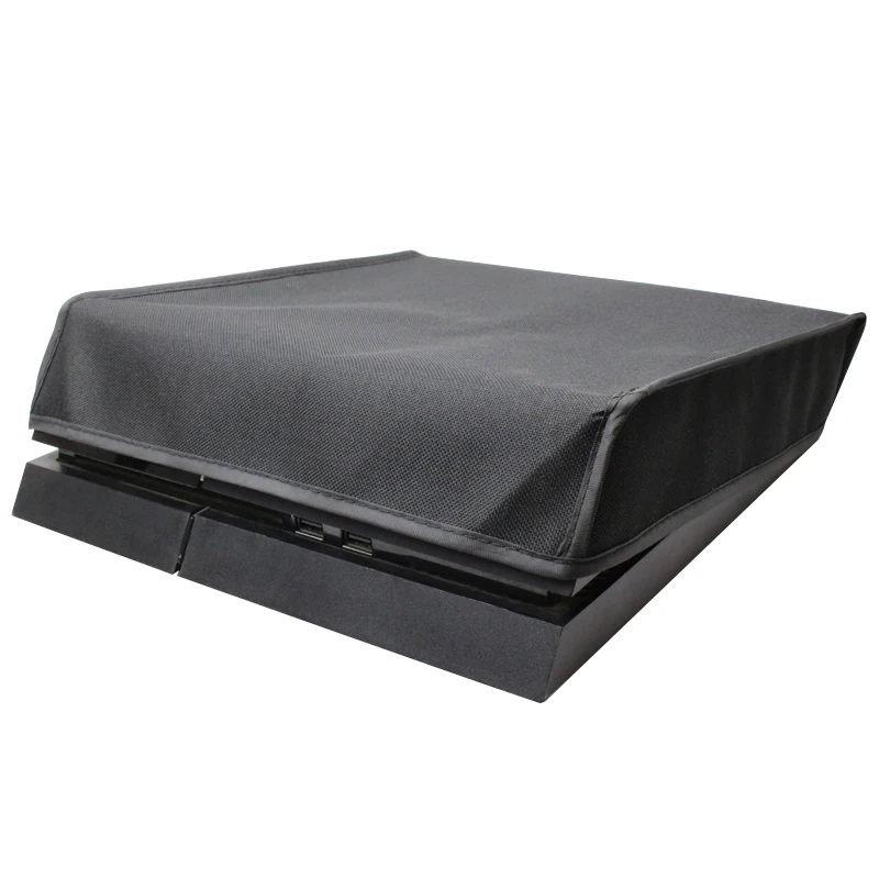 

Soft Dustproof Cover Case For Sony Playstation 4 PS4 Slim Game Console Dust Proof flax Cover Sleeve For Horizonal Place