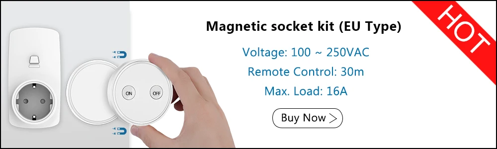 sem fio interruptor controle remoto plugue da
