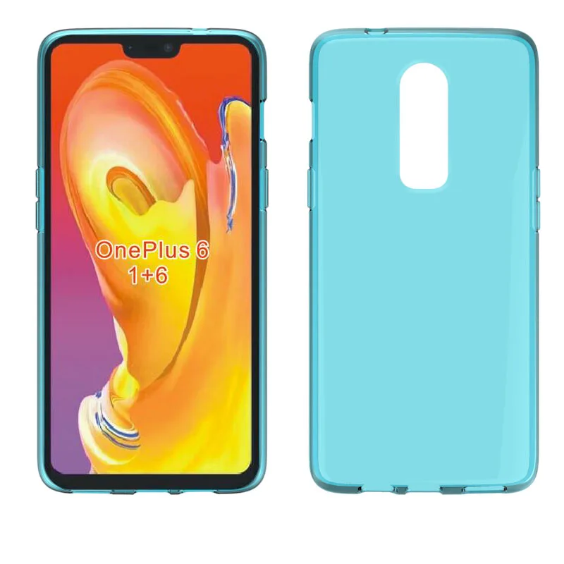 Бренд gligle Модный мягкий силиконовый чехол ТПУ для Oneplus 6 защитный чехол накладка оболочка