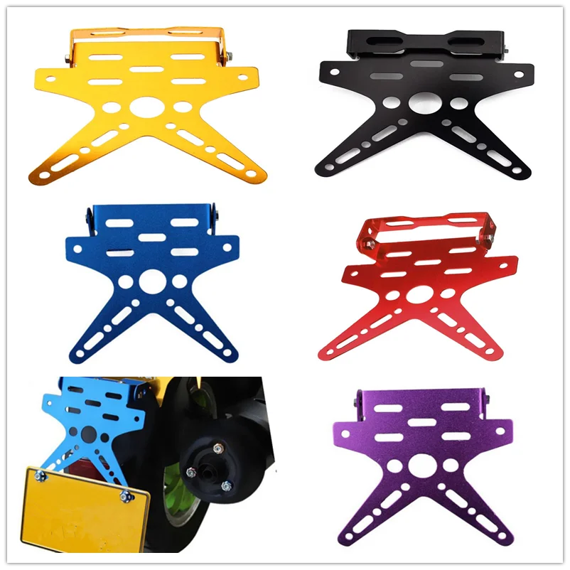 Motorcycle pit dirt bike License Holder Mount Bracket Number Plate FOR