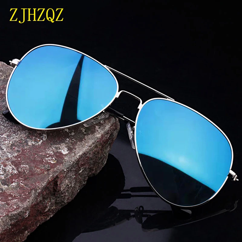 

ZJHZQZ Fashion Retro Vintage Pilot Sunglasses Women/Men Classic Aviation Sun Glasses Brand Outdoor Sport Driving Fishing Eyewear