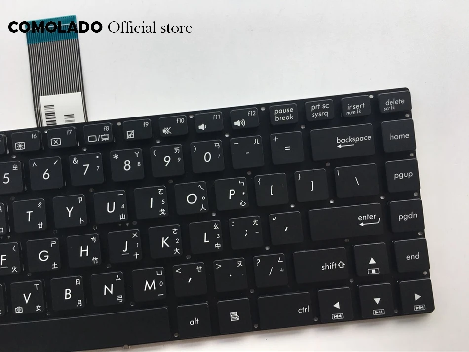 CH клавиатура для Asus N46 N46VZ N46V N46VB N46VM N46JV черный без рамки Клавиатура ноутбука CH макет