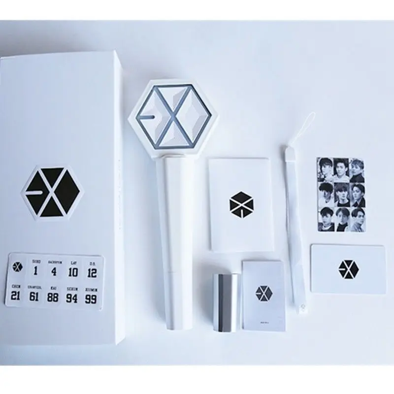 2018 светильник EXO Stick Ver. 2 0 Sehun Chanyeol DO светящееся белое освещение концертов лампа