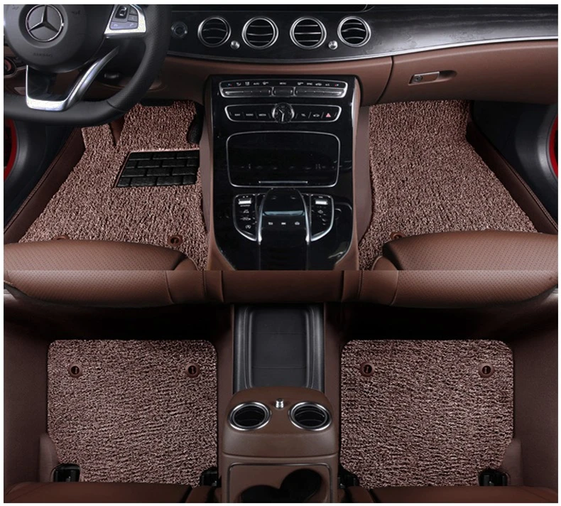 Авто Коврики для BMW X6 F16 X6M xDrive 2015.2016.2017 стопы ковры Коврик Высокое качество Новый водонепроницаемый кожа Провода катушки 2 Слои