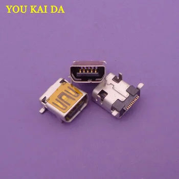 

50pcs High Quality 10p 10pin Mini connector,micro usb charging port for Philips and digital product usb female jack 8mm