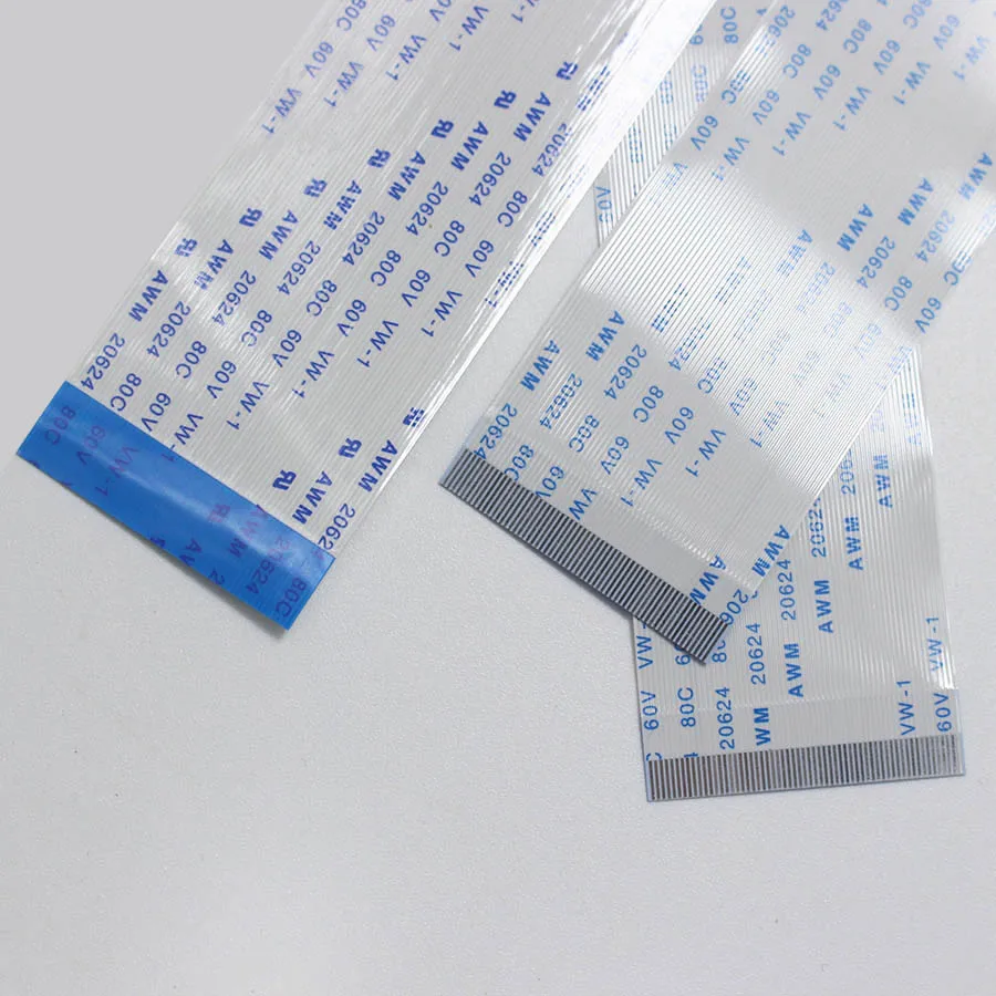 1pcs 38P 40P 42P 44P 45P 46P 48P 50P 52P 54P 56P 58P 60P 68P FFC FPC Flexible Flat Cable 0.5mm Pitch 4Pin Type A B Length 200mm