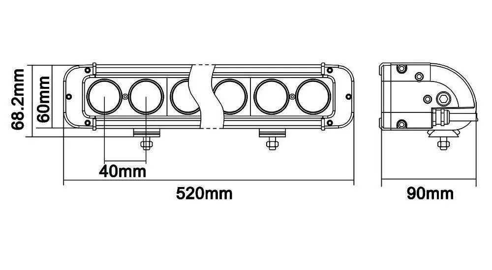 Marloo 4D 20 дюймов 120 Вт Светодиодный светильник 4x4 12V 24V 4WD Barra светодиодный светильник на голову для Jeep Авто лодки внедорожник ATV 4X4 Автомобильный светильник