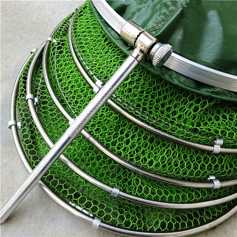 

Collapsible universal positioning anti-hanging fishing net bag Fishing net bag fish and shrimp squid trap cage 120x25cm
