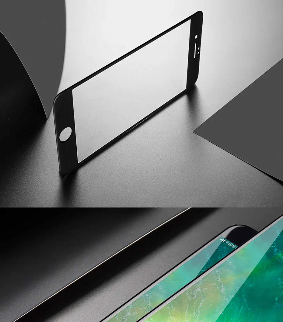 YAMIZOO Glass On the For iPhone 7 6 Tempered Glass Protective Screen Protector Full Cover 9D Glass For iPhone 8 Plus X XR XS Max (8)