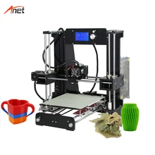 Anet A6 22*22*25cm Print Size Impressora 3d 40-120mm/s Printing Size Single Color Reprap Prusa i3 Digital 1.75mm PLA 3d Printer