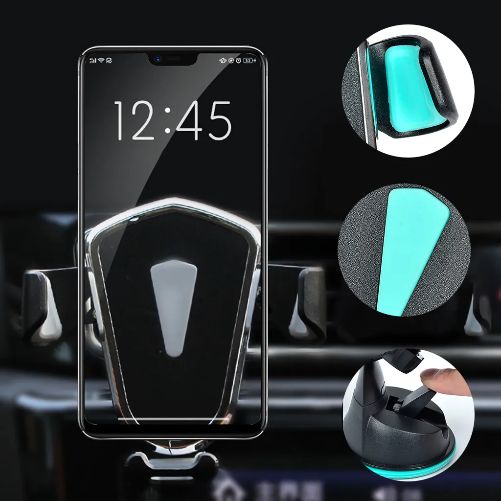 

Universal Gravity Car Mount Holder Stand Air Vent Cradle For Mobile Cell Phone Modern Simple Design Gsm Houder Voor Auto