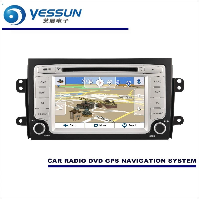 Perfect YESSUN For Suzuki Sx4 / Neo Balen For Fiat Sedici 2006~2013 - Car Radio CD DVD Player HD TV Screen GPS Navigation Audio Video 1