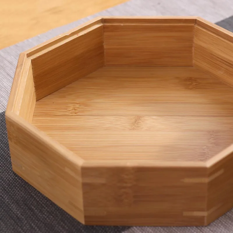 Чайная посуда коробка для хранения с комплект крышек из натурального бамбука ящики для чая подставка для чашки пуэр сепаратор Caddies чайная церемония Аксессуары декор