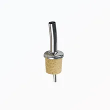 Цена 500 шт/партия без ржавчины из нержавеющей стали 304+ пробковая бутылка pourer Европейский заказ 18 мм-22 мм пробковый Размер винно-оливковый pourer