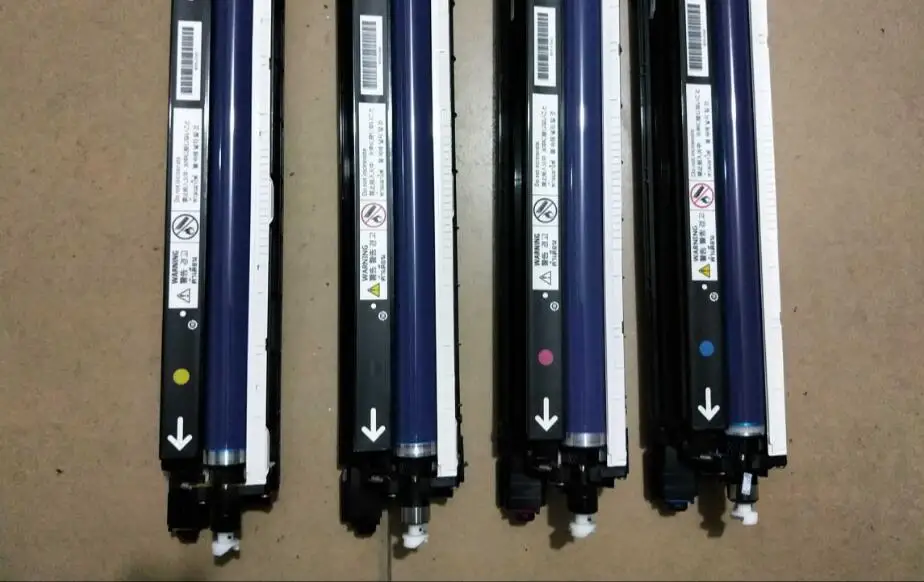 Копир цветовой барабан комплект Фотобарабан совместимый с xerox 7225 7120 7125 2263 2265 лазерного цветного изображения блок с новыми фотобарабанное фазирующее устройство 4 предмета в комплекте