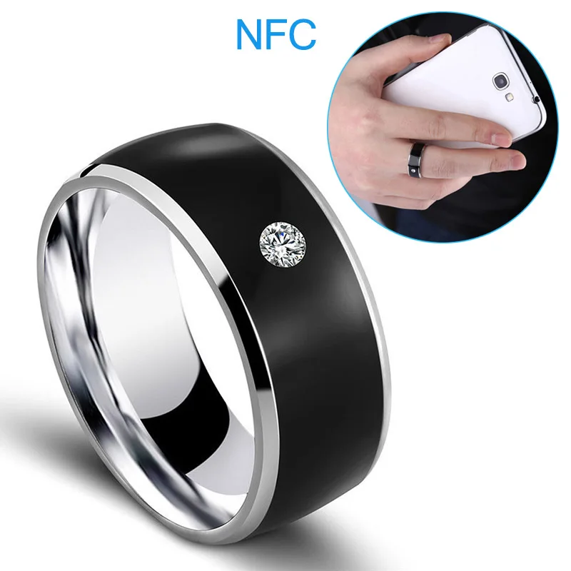 

Universal Wearable Smart Ring for All Android Windows NFC Cellphone Mobile Phones DJA99
