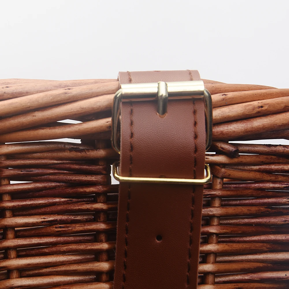 Top MrY 2019 New Hand-made Wicker Basket Multi-function Children Bicycle Shopping Basket Storage Supplies Child Cycling Parts 5