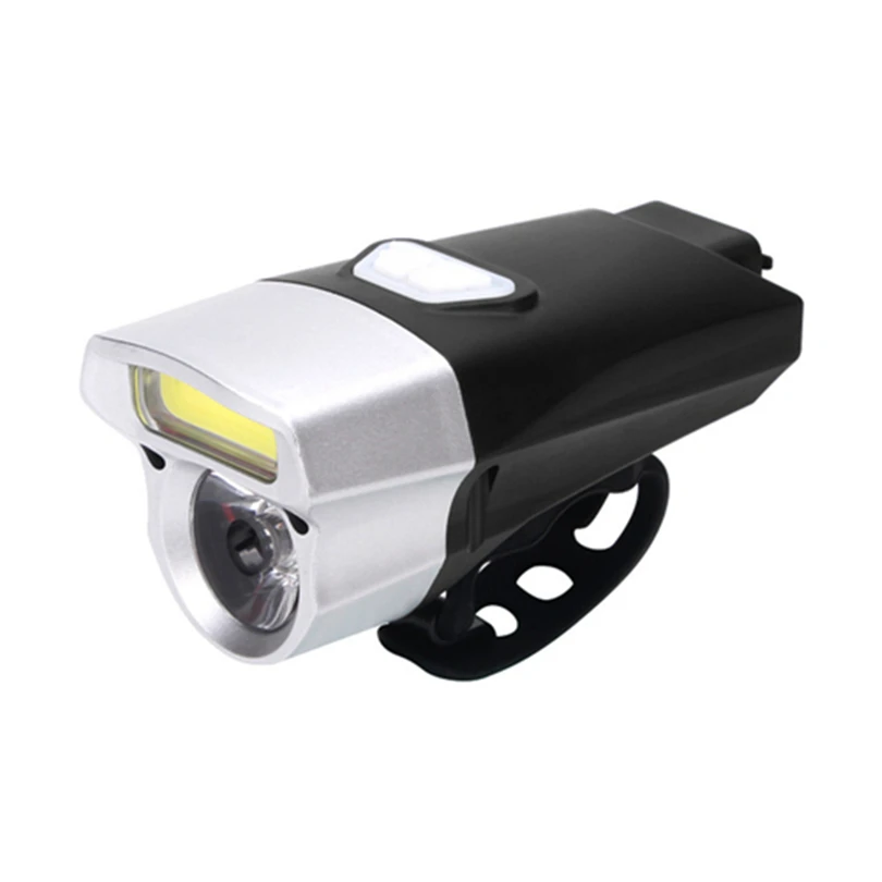Cycling USB Rechargeable Bike Light Double Lamp Head Light Bicycle LED+COB Bicycle Head Light new A30 Cycling USB Rechargeable Bike Light Double Lamp Head Light Bicycle LED+COB Bicycle Head Light new A30