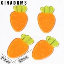 19*34mm natator enfeites de Cenoura, Cenoura Faltback, DIY suprimentos
