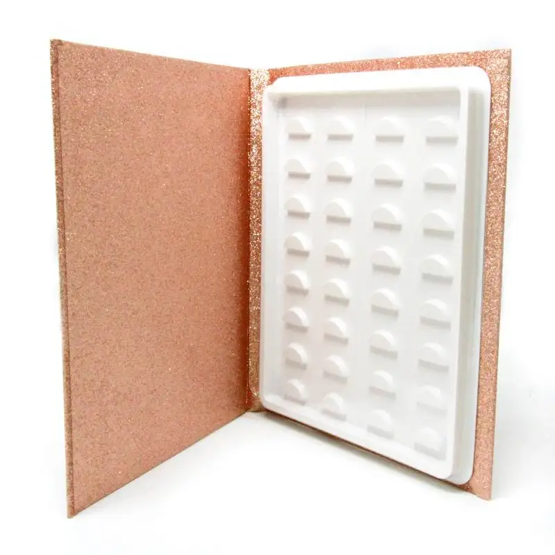 

16 Pair/1 Set 3D Eyelash Storage Book Makeup Display Container Eyelashes Sample Catalog Grafting Eyelash Eyelashes Display Card