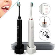 Зубная щетка для ухода за зубной щёткой звуковые головки высокомощный перезаряжаемый беспроводной звуковой оральный водонепроницаемый заряд#68