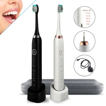 

Toothbrush oral care toothbrush sonic heads High Powered Rechargeable Wireless Sonic Oral Waterproof Charge IPX7 waterproof #ZF