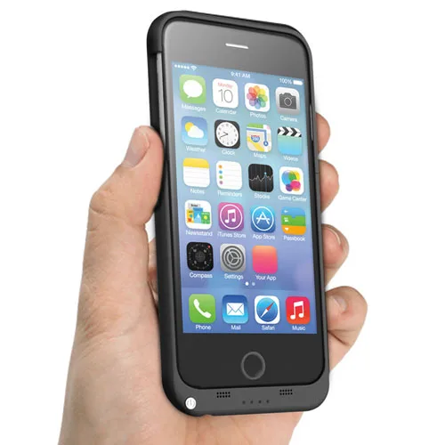 Чехол для внешнего зарядного устройства iPhone 5 5S SE 6 6s Plus с пленкой из закаленного