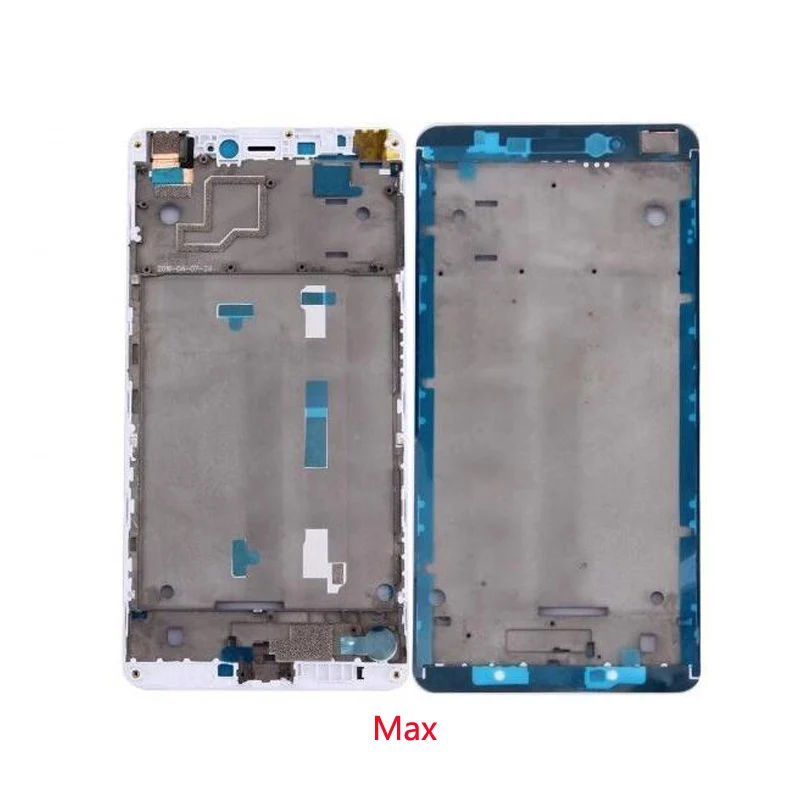 Для Xiaomi Mi Max/Max2/Max3 передний ЖК корпус с боковой кнопкой для средняя рамка|Корпусы и