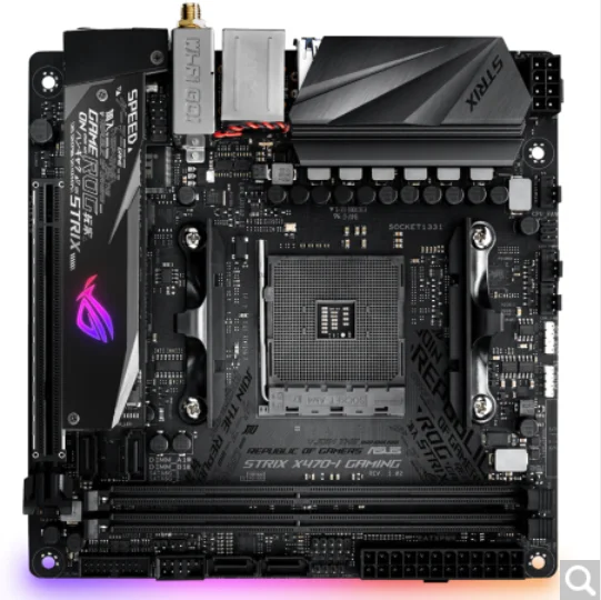  Asus(REPUBLIC OF GAMERS) ROG STRIX X470-I GAMING ITX Game Board Desktop Motherboard