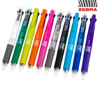 Zebra Clip-on Multi 5 in 1 0.7 mm Ballpoint Pen contains 0.5 mm Mechanical Pencil Japan  B4SA1 1