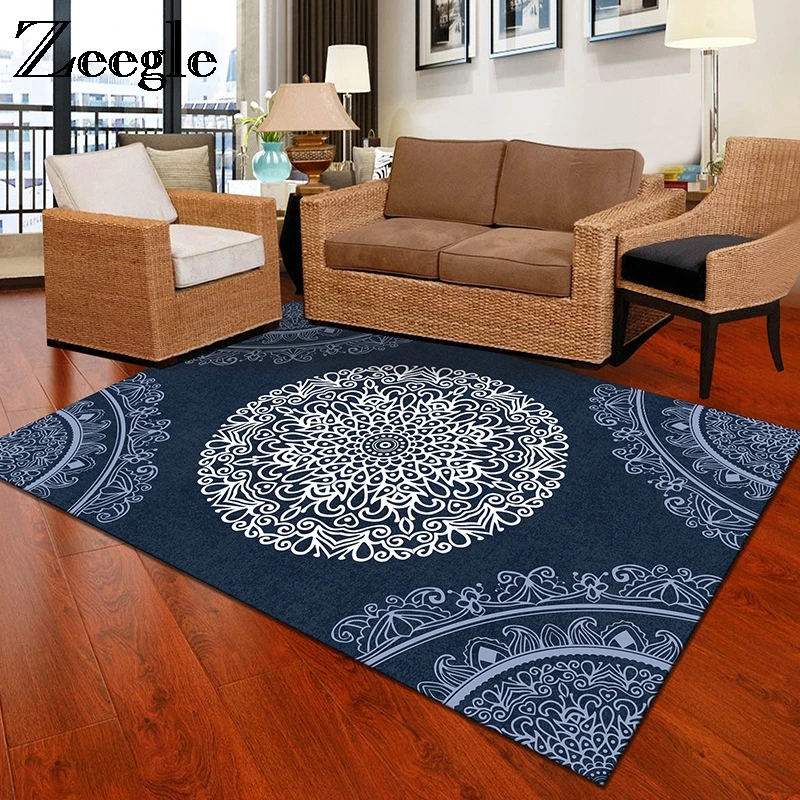 

Zeegle Coffee Table Floor Mats Nordic Carpets For Living Room Home Decor Floor Rugs Non-slip Mats Bedroom Kitchen Rug Doormat