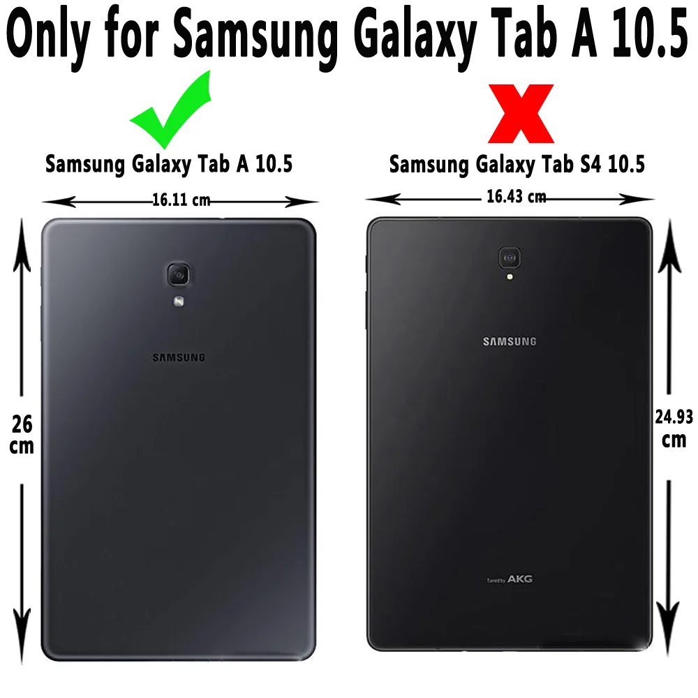 Please confirm Кожаный смарт-чехол с поворотом на 360 градусов для samsung Galaxy Tab A A2 10,5 T590 T595 SM-T590 чехол для сна - Цвет: Please confirm