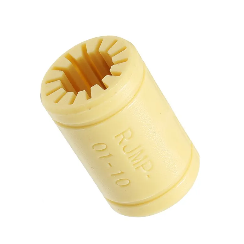 

SULEVE New 1PC LM10UU Yellow Solid Polymer Linear Bearing For 3D Printer CNC Tool Mechanical Hardware Durable 10x12x19mm