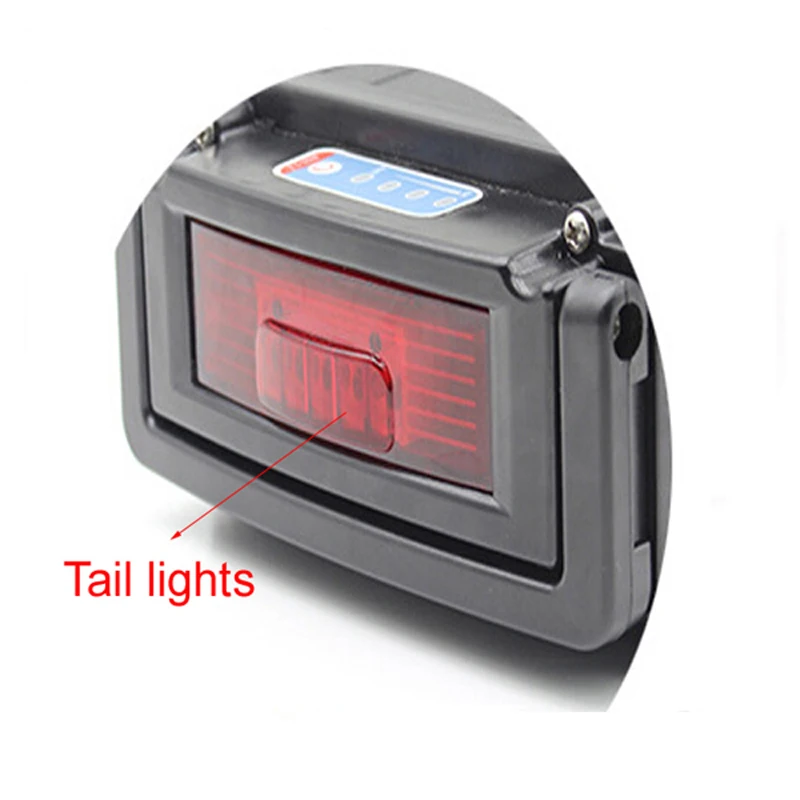 Top Lithium ion Akku 48V 30AH Ebike Battery Rear Rack Battery 48V 1000w bafang motor with  Tail lights For LG cell 3